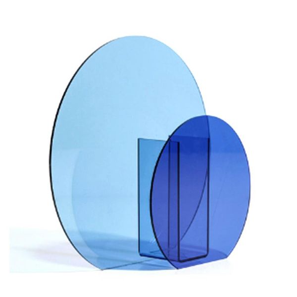 

acrylic vases floral container decorative flower design wedding party flowers centerpieces home office decoration