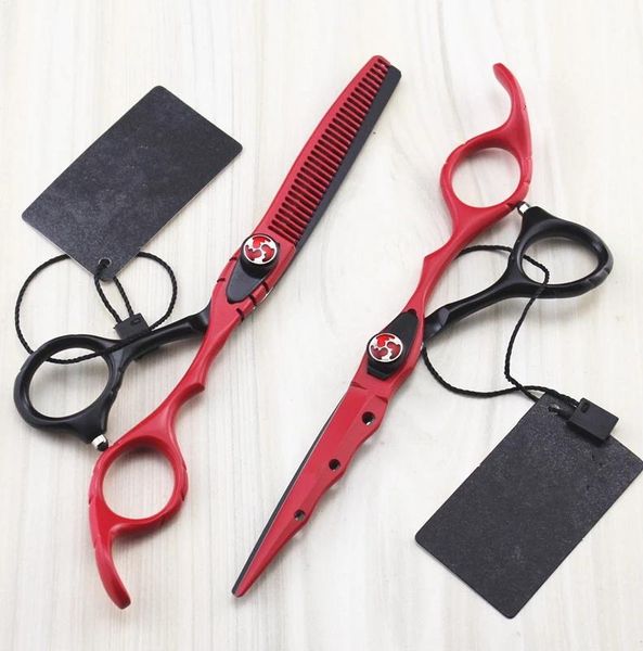 

hair scissors professional 6.0 inch hairdressing cutting * thinning scissor shears forbici barber set