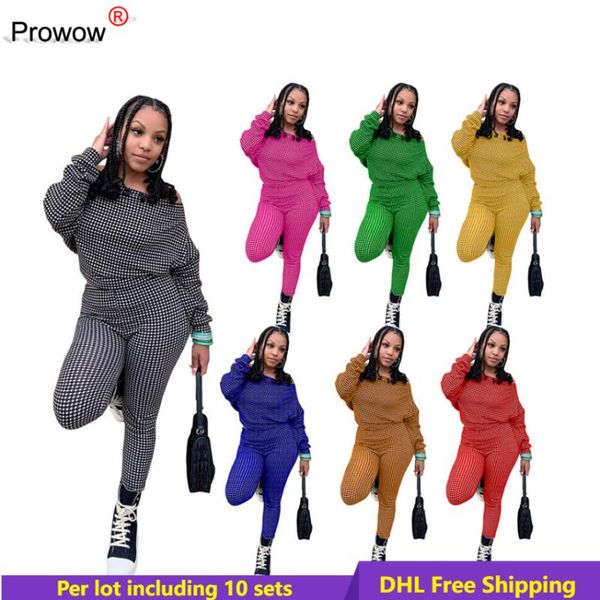 

women's two piece pants fall winter women tracksuits sets plus size long sleeve outfits slash neck hoodie pants leisure suit 5695, White