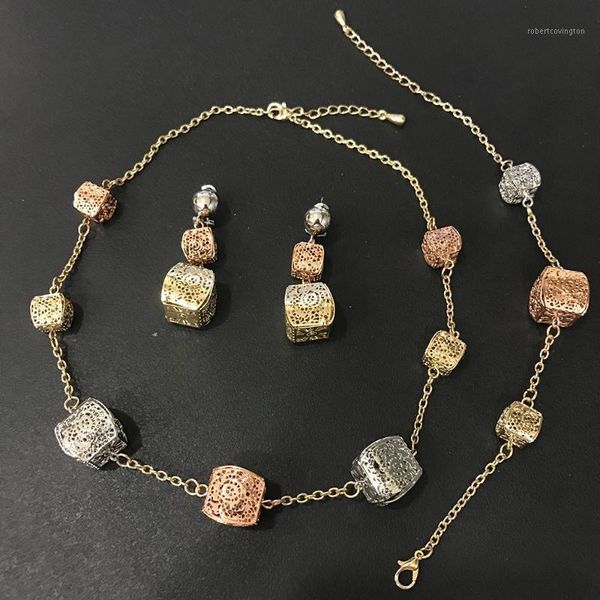 

close shop dubai gold color jewelry set for women1, Silver