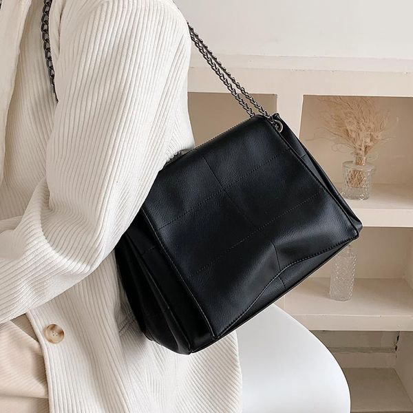 

evening bags lattice designer luxury fashion women crossbody shoulder chain pu leather tote handbags for female