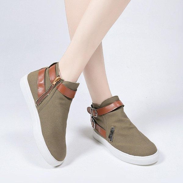 

boots high-black/gray shoes women casual platform vulcanized flats sneakers zapato mujer girl