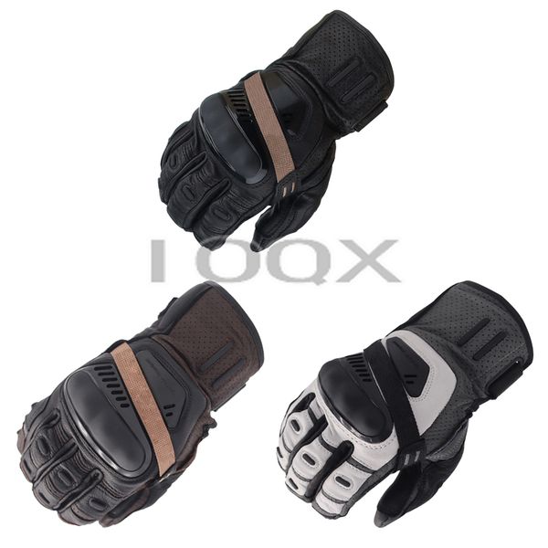 

new motorcycle gloves genuine leather motorbike mx racing gloves