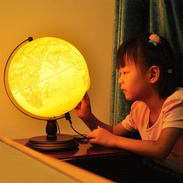 

decorative objects & figurines nordic creative navidad ornaments model room living study tv cabinet luminous globe learning student gifts