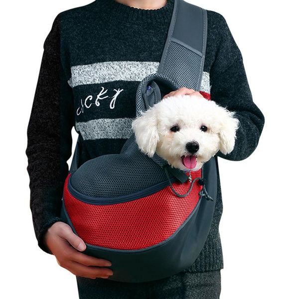 

dog car seat covers carriers comfort handbag single shoulder bag for puppy pet mesh travel tote carry portable products