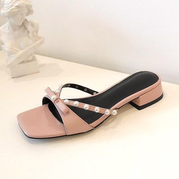 

punk rivets bow shoes summer wedges women sandals open toe slip-on ladies platform high heels party dance, Black