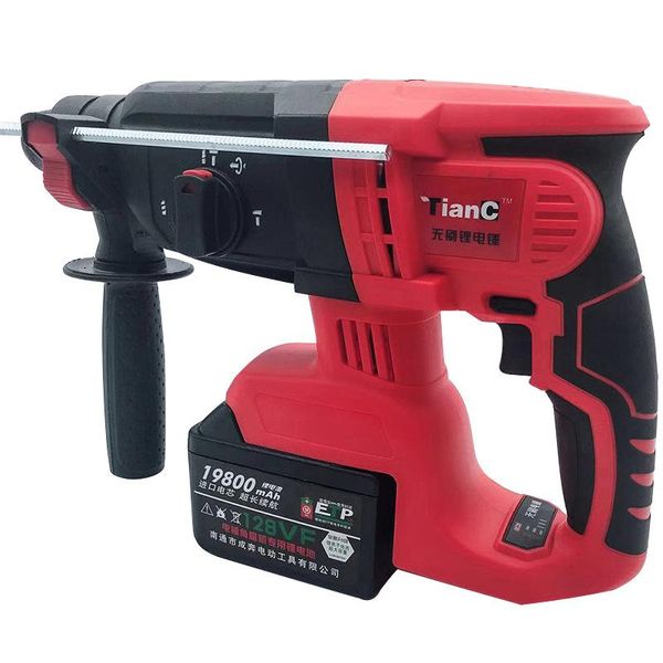 

electric hammers 228v 25800mah 19800mah 128v brushless impact hammer lithium-ion wireless torque cordless drill