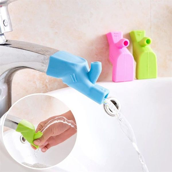 

colors premium baby washing hands faucet extender fountain silicone tap kitchen accessories faucets