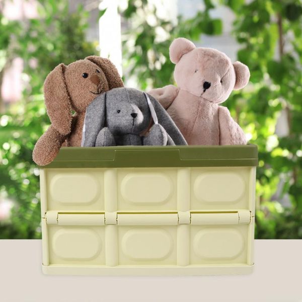 

car organizer 30l simple folding storage box clothes portable case