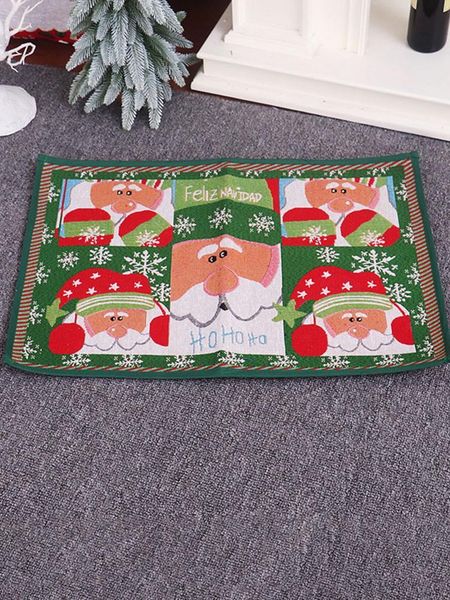 

carpets christmas rubber knitted floor mats door mat carpet non-slip balcony bathroom printed doormat kitchen