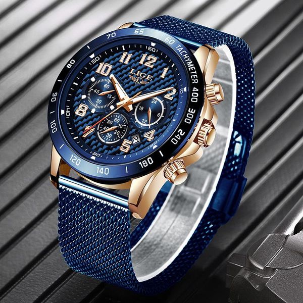 

wristwatches relojes 2021 watch men lige fashion sport quartz clock mens watches business waterproof relogio masculino, Slivery;brown