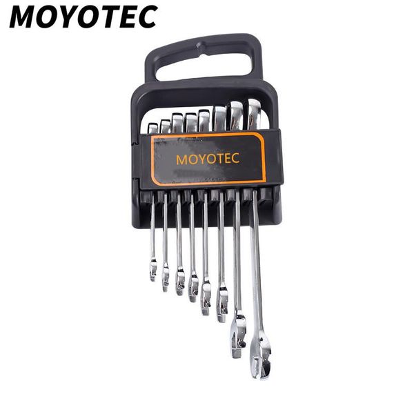 

8pcs ratchet wrench socket tool set hand tools car repair torque