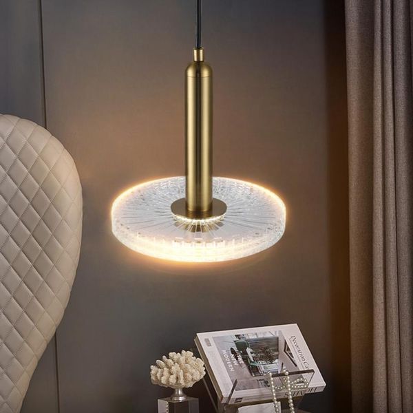 

pendant lamps modern glass led lights for bedroom living hang lamp restaurant decor hanging lighting