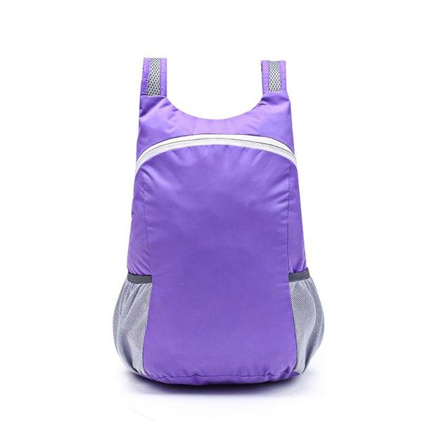 

foldable zipper travel sport backpack storage shoulder bags nylon camping hiking