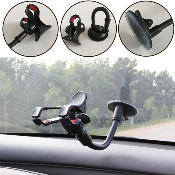 

universal car phone holder bracket mount cup mobile suction windshield locking accessories stands cell mounts & holders