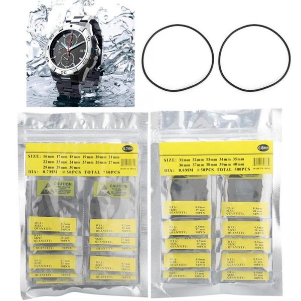 

repair tools & kits 500pcs/bag o ring rubber seal watch back cover gaskets noise reduction keyboard o-ring