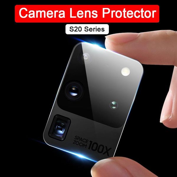 

cell phone screen protectors 10pcs camera lens tempered glass protector on for galaxy s20 ultra s20plus s20ultra protective film