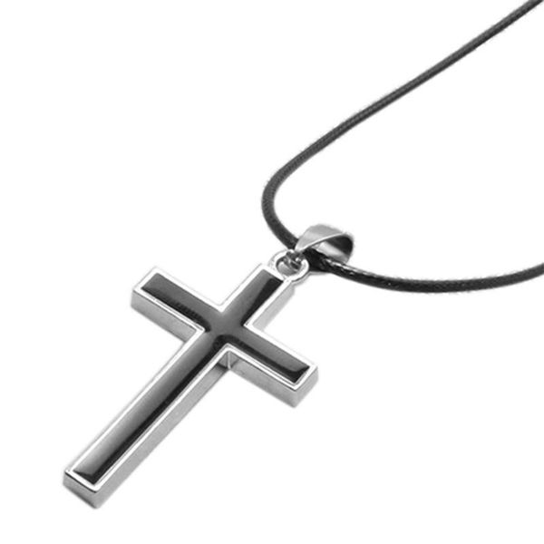 

pendant necklaces anime tokyo revengers stainless steel necklace cross cosplay jewelry, Silver