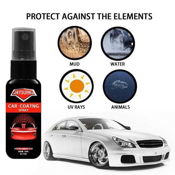 

30ml/50ml Car Spray Wax Auto Cleaning Liquid Ceramic Coating Polish Sealant Top Coat Styling Accessories Party Favor