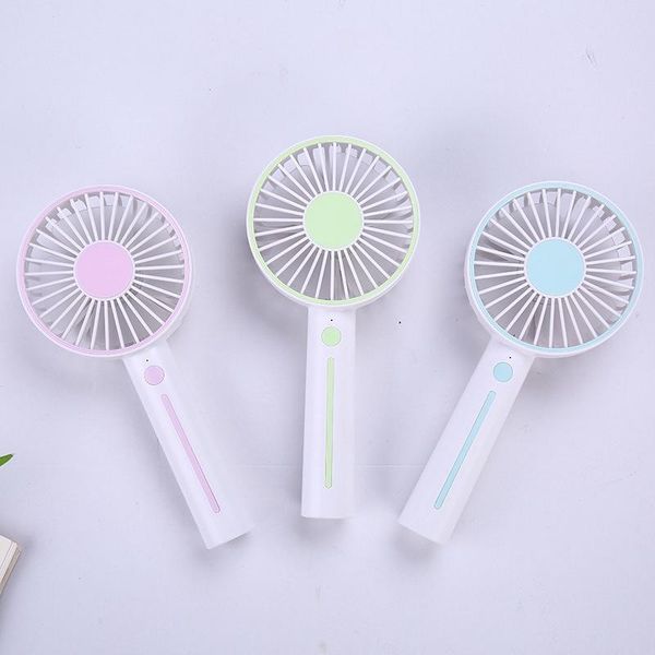 

electric fans cooling fan usb rechargeable handheld portable mute with base mobile phone holder makeup mirror mini small