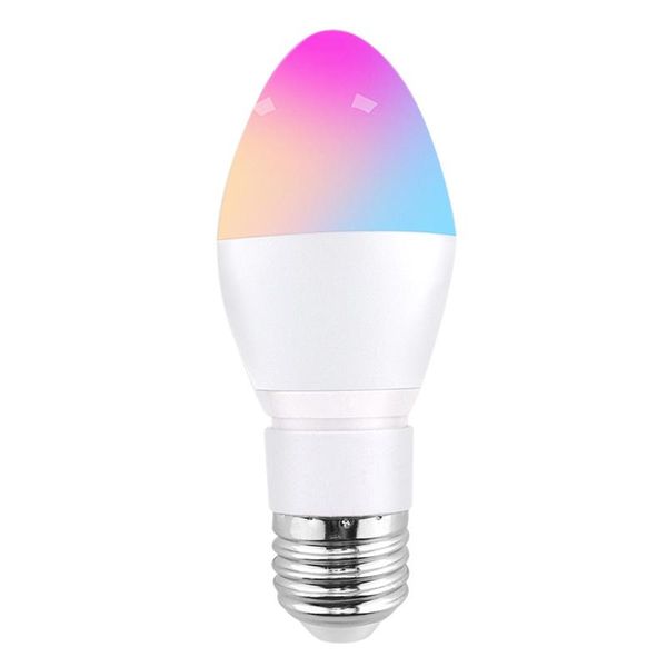 

smart home control voice rgb light bulb wireless led dimmable wifi lamp compatible with alexa google