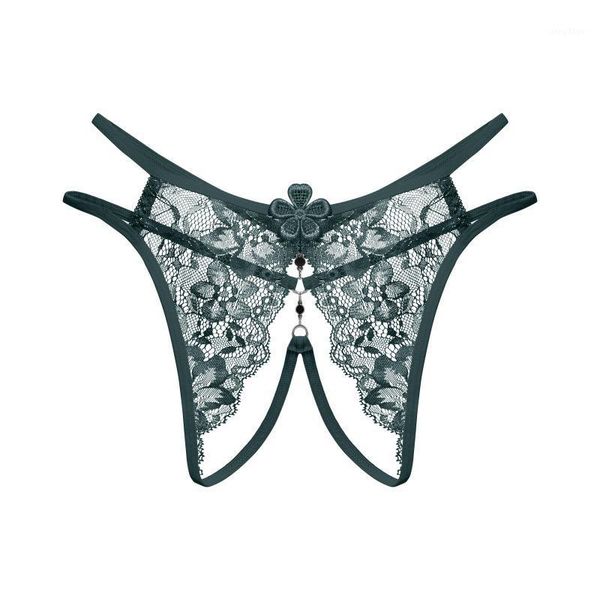 

women's panties 2021 lace women transparent low-waist underpant hollow out thong female seamless g-string underwear lingerie, Black;pink