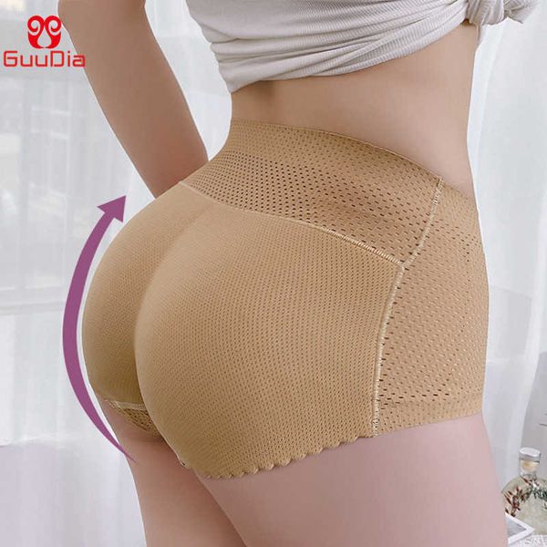 

guudia women seamless butt hip enhancer shaper panties underwear womens padded butt lifter shapewear tummy control panties 210708, Black;white