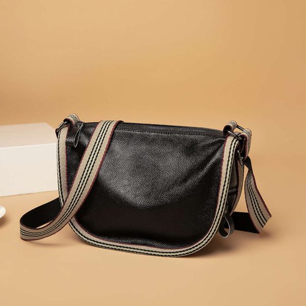 

small bag women's 2021 ins trend wide shoulder belt single diagonal span