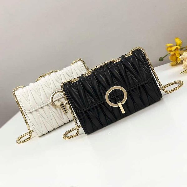

evening bags fashion shoulder bag designer crossbody with chain ruched purses and handbags small messenger cross body
