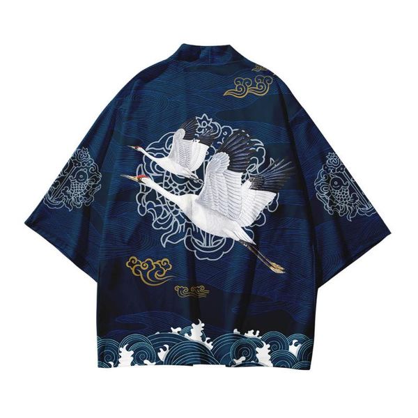 

ethnic clothing anime 3d printing japanese kimono haori yukata cosplay women/men fashion summer casual cool short sleeve akatsuki streetwear, Red