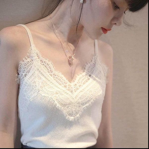 

corset camisole white women cami lace sleeveless v neck crop for