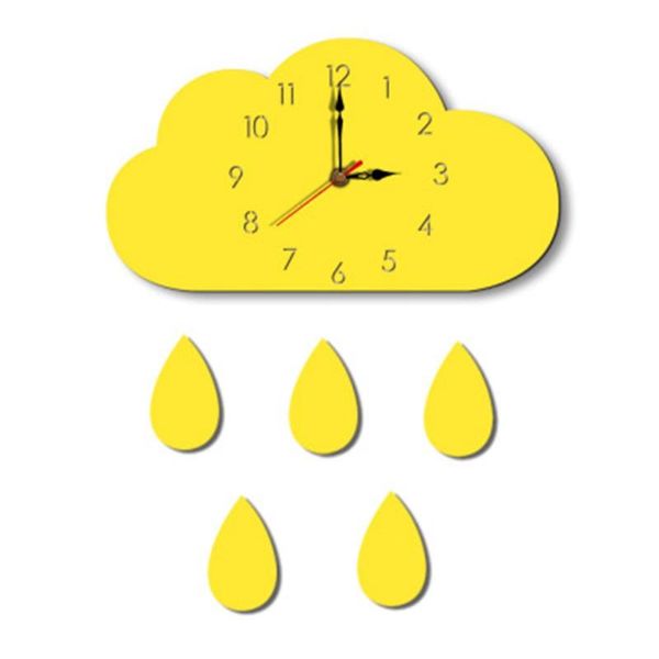 

nordic style cloud clock wall hanging decoration scandinavian decor kids room clocks