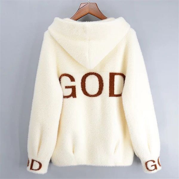 

casual dresses fake mesh jacket with hood model h521, woman's fashion letters, sweater loose and warm for autumn winter 89lu, Black;gray