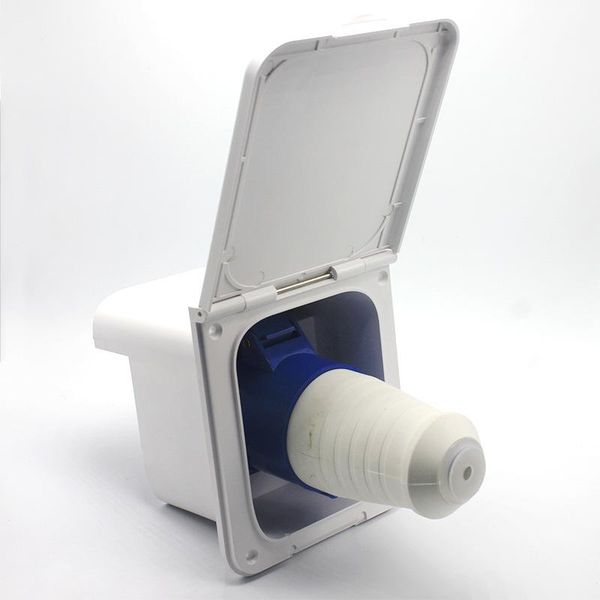 

grade polygonal rv power inlet 220v 32amp 3pins plug twist lock atv parts