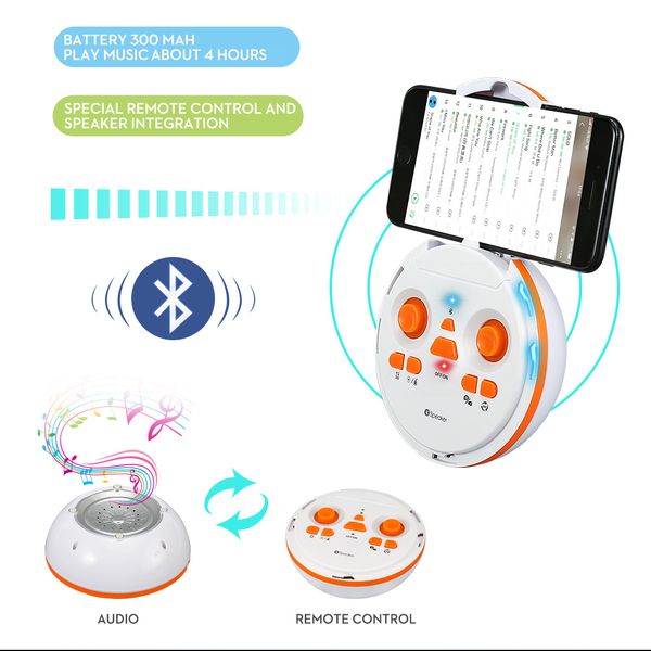 

fx-31 2.4g 4ch rc drone with camera 720p optical flow positioning altitude hold remote control toy bt music mini drone