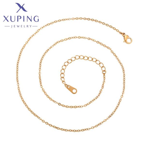 

pendant necklaces xuping jewelry fashion arrival charm chain necklace of gold color a00786579, Silver