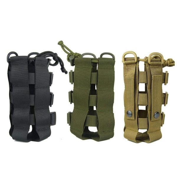 

hydration packs tactical backpack water bottle bag outdoor traveling pouch camping kettle mountaineering botte holder