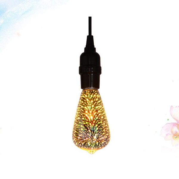 

emergency lights dazzling 3d glass fireworks led bulb for home party decoration
