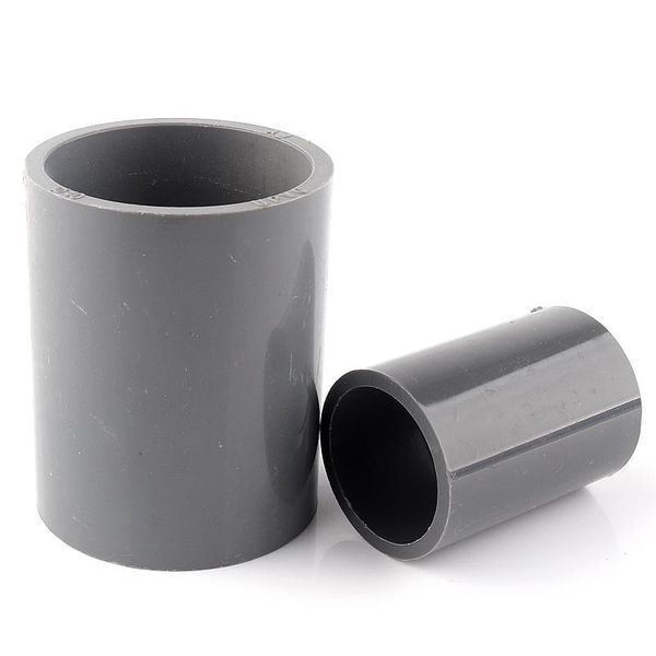 

5~50pcs id 20~50mm mounting hydroponics pvc pipe straight equal connector plastic joint fittings watering equipments