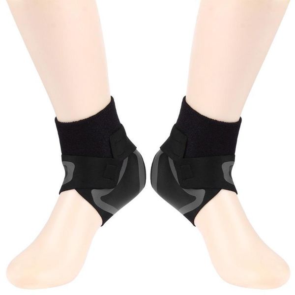

ankle support compression sports basketball breathable brace guard, Blue;black
