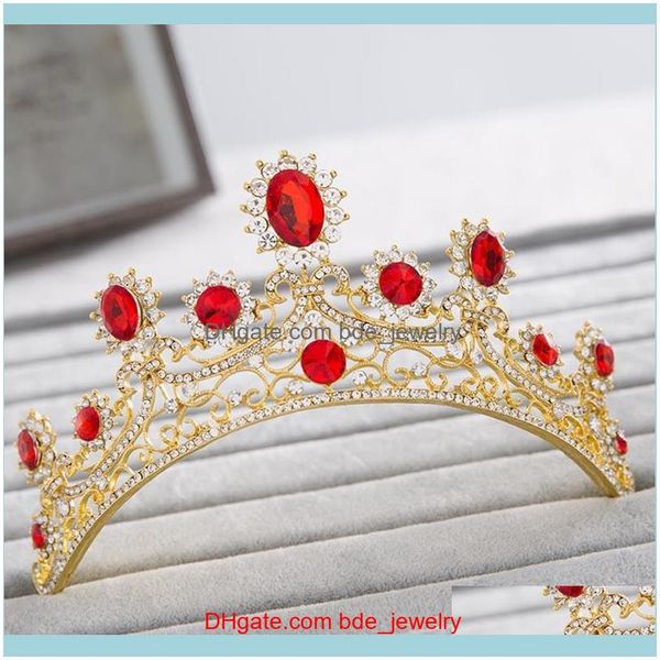 

hair jewelryhair clips & barrettes vintage baroque rhinestome tiaras wedding crowns for brides shining crystal headbands women jewelry aesso, Golden;silver