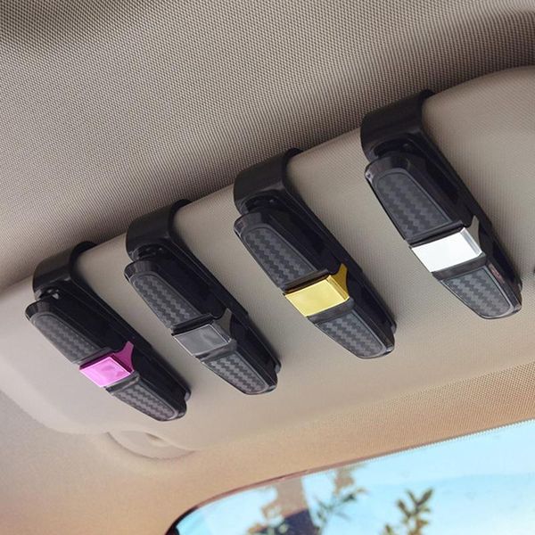 

1pc car accessories interior glasses case auto sun visor holder other