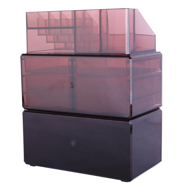 

plastic cosmetics storage rack transparent 190813216 cosmetic bags & cases