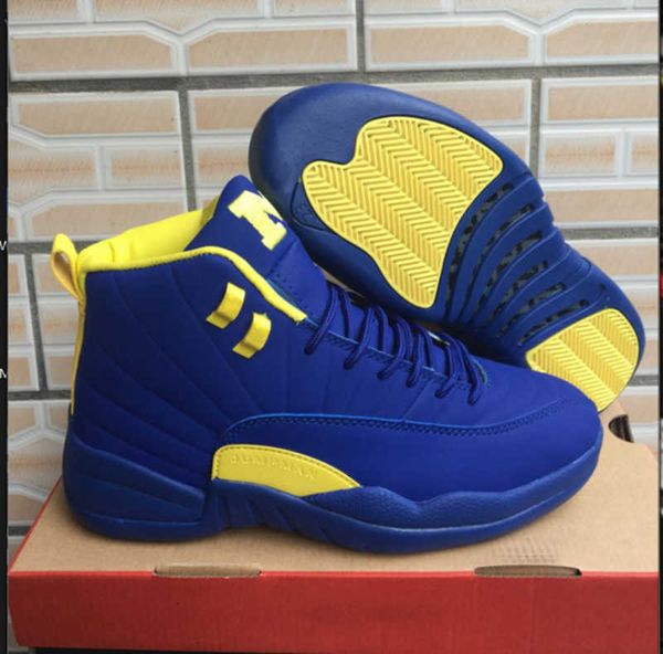 

psny 12 pe shoes men 12s michigan navy blue yellow maize shoes online3955352