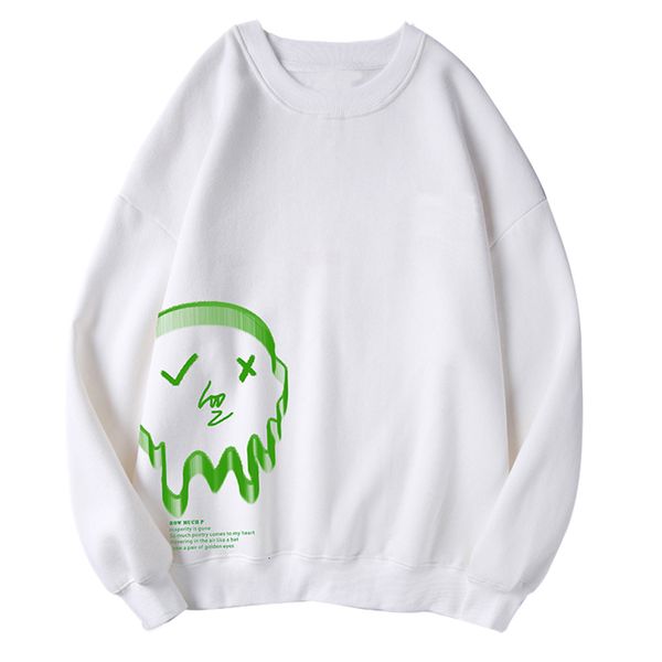 

women hoodie white pink print s autumn vintage sweatshirt female aesthetic loose hooded long sleeve warm casual pullover, Black