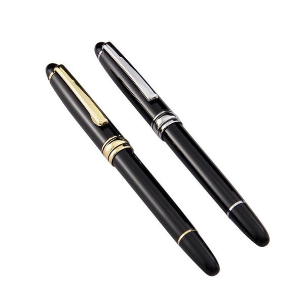 

fountain pens luxury retro gold silver metal pen students calligraphy 0.5mm ink for business office school writing supplies