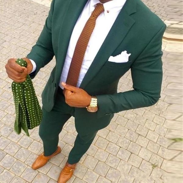 

men's suits & blazers suit fashion 2-piece one button notch lapel flat slim fit tuxedos groomsmen for wedding party (jacket+pants), White;black