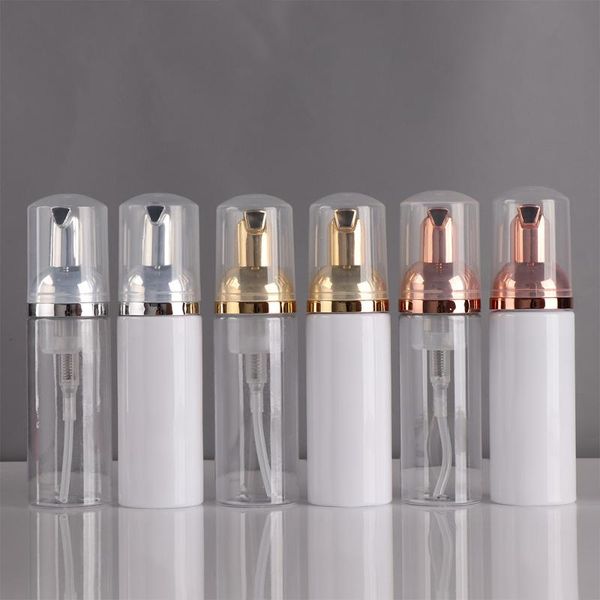 

storage bottles & jars 60ml foaming pump empty bottle pet refillable foam for squeezed dispenser shampoo soap lotion travel container