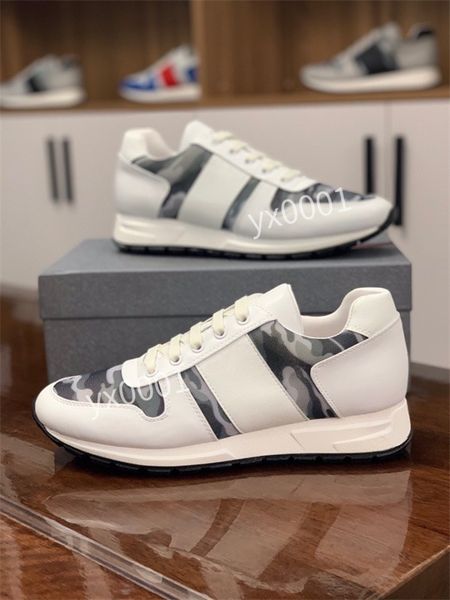 

Top Quality Camouflage boots Sneaker Men Rivet Shoe Studded Mesh Camo Suede Leather Casual Trainers Rockrunner Shoes Chaussures 39-46, 07