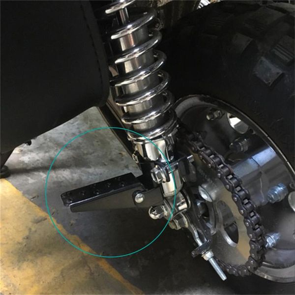 

motorcycle a pair black rear passenger foot peg pedal footrest footpegs universal pedals